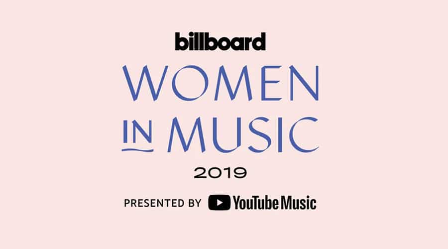 billboard women in music 2019 presented by YouTube Music on light pink tile